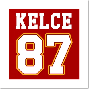 Kelce 87° Posters and Art